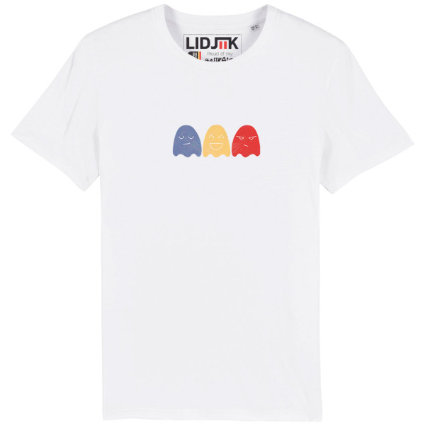T-shirt unisexe PAC blanc T-shirt unisexe PAC blanc