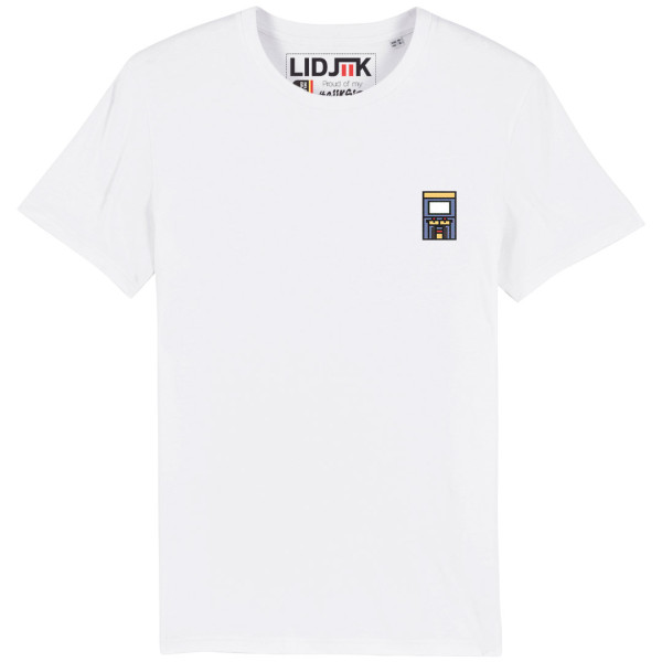 T-shirt unisexe ARCADE blanc T-shirt unisexe ARCADE blanc