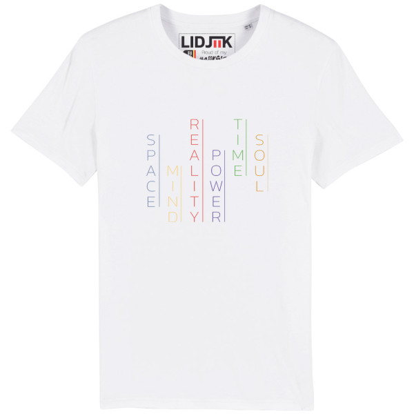 T-shirt unisexe INFINITY blanc T-shirt unisexe INFINITY blanc